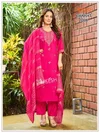 Chahat 1001 To 1008 By Mukesh Vertican Silk Kurti With Bottom Dupatta